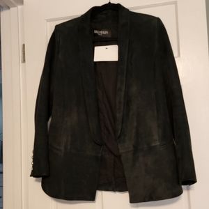 *firm* Lambskin Balmain Blazer
